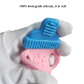 Anneau de dentition en silicone anneau de dentition en forme de bouteille de lait sans bpa